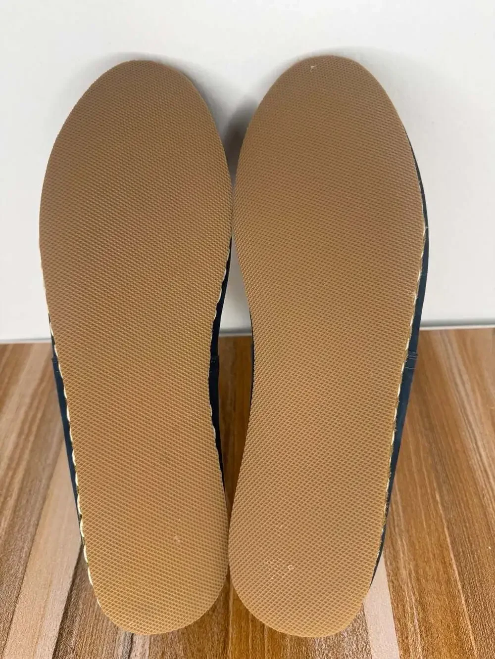 Denels women Blue Suede Slip-On Loafers Size 10